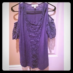 Off the Shoulder Top with Lace